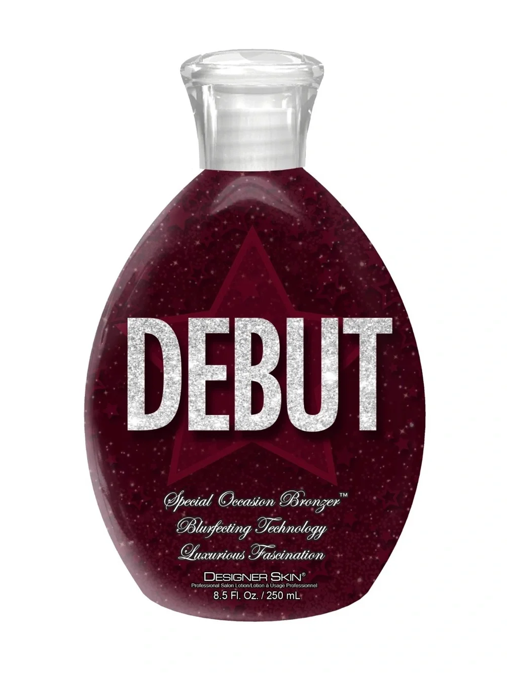 Designer Skin Debut Bronzer Tanning Lotion Indoor 8.5 fl oz Brown Full Body